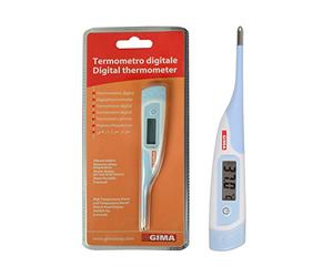 GIMA 25556 Termómetro digital instantáneo, °C, 8 segundos de medición rápida, termómetro para adultos y bebés, termómetro clásico - °C