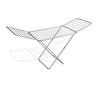 Gimi Tendedero de acero Jolly Silver MT18 180 x 55 x 96 cm