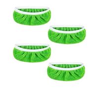 Ginddy Reutilizables Microfibra Repuesto Mopa,4 Piezas Fregona Microfibra Recambio Mopa Pads Mopas de Limpieza Suelos Cabezas Recambios de Mopa Lavables para Limpiar Suelos Duros,Suelos de Madera