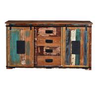 Aparador alexandra house living multicolor madera reciclada 150 x 81 x 38 cm