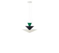 Gio LN14 Lámpara Colgante Ø60 Verde Señal/Azul Oscuro/Blanco Crudo
