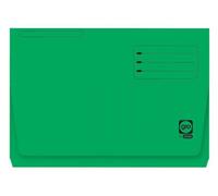 Gio subcarpeta con bolsa y solapa verde intenso cartulina folio 320gr