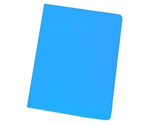 Gio subcarpeta simple cartulina azul intenso a4 250gr -50u-