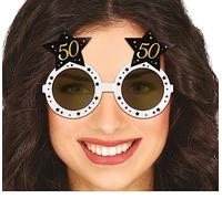 gioco Gafas de Fiesta con Estrella 50 Años