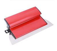GIONAR Paleta de yeso de 25 cm, herramientas de enlucido rápido, material de acero inoxidable, herramienta de desnatado con mango en forma de Z, fácil de agarrar, para paneles de yeso, paneles de yeso