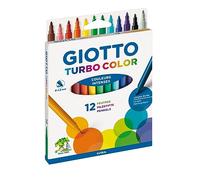 Giotto 0719 00 Turbo Color Rotuladores Multicolor, 12 Colores
