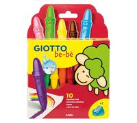 Giotto Ceras Be-Bè Súper Estuche 10 Uds con sacapuntas