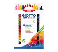 Giotto Cera Maxi Duo Estuche 12 Unidades