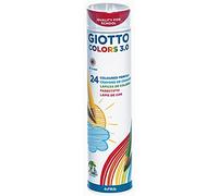 Giotto Colors 3.0 Lápices de Colores, Bote Metálico 24 Uds.