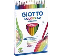 GIOTTO Colors Acquarell 3.0 Lapices Acuarelables - Estuche - 36 Uds.