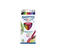 Giotto Lápices de colores acuarelables Colors Aquarell 3.0 – Estuche 1