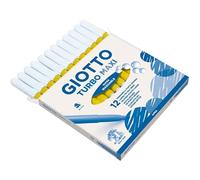 Giotto F456003 Turbo Maxi Marcador, Amarillo Oscuro, Caja de 12