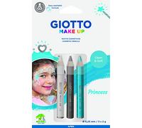 Giotto Lápices cosméticos suaves, fórmula lavable, mina 6,25 mm – 3 unidades (colores surtidos)