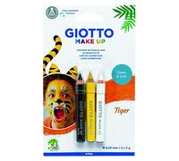 GIOTTO Make-up, Lápices cosméticos suaves, Mina cosmética 6,25mm, Colores Surtidos, 3 unidades
