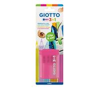Giotto Sacapuntas con Clip en Blíster 1 Unidad
