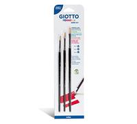 Giotto Serie 577 026100 - Pack de 3 pinceles para óleo