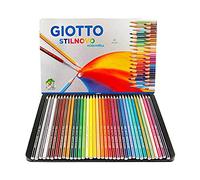 Giotto Stilnovo Acquarell Lápices de Colores Acuarelables, Estuche Metal 36 Uds.