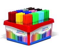 Giotto turbocolor, rotuladores, punta fina, punta 2.8mm, schoolpack de