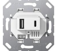 GIRA 234900 USB de tensión. 2f Tipo A/C