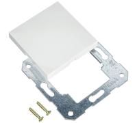 Gira 2834521 placa de pared y cubierta de interruptor blanco