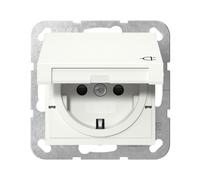 Gira 441403 enchufe schuko 16 a 250 v ~ con tapa abatible y sistema de
