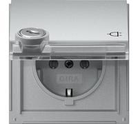 GIRA 456965 - Toma de corriente SCHUKO KD, con cerradura, igual a B (456965)