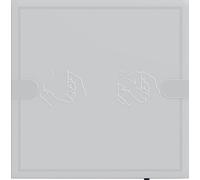 GIRA 5001028 - Sensor táctil, modelo Tastsensor4, calidad "Komfort", 1 canal, OneKNX TS4, color antracita