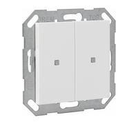 GIRA 517303 Taster Wippe 2f System 55 Reinweiß