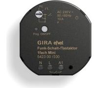 GIRA 542300 - Interruptor/pulsador inalámbrico eNet, modelo Mini, para 1 circuito