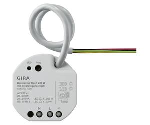 GIRA Dimmaktor 1f 200W UP KNX 506500, sistema de regulación de intensidad