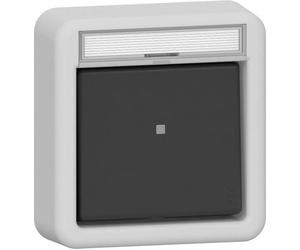 Gira IP44 Botón De Palanca Con Contacto De Señal Gris - 315235