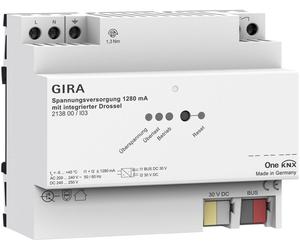 Gira Knx Fuente De Alimentación 1280Ma Con Choke Integrado - 213800