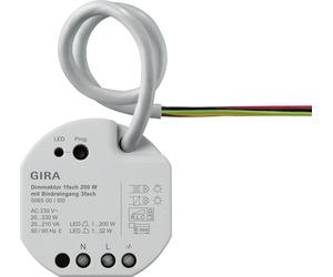 Gira One 200W Actuador De Dimming Inteligente Con 3 Entradas Binarias - 506500