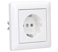 Gira Serie Estándar 55 - Sets completos de enchufes (varios modelos a elegir), Reinweiß, Steckdose