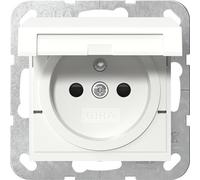 Gira Sistema 55 Seguridad Plus Enchufe Con Tapa Articulada - 448803