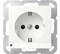 Gira Sistema 55 Toma De Corriente De Seguridad Led Con Sensor - 417003