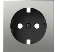 Gira Sistema de toma Schuko 55 Acero inoxidable - 4920600