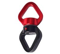 Giratorio para, Dispositivo de rotación aérea de Aluminio, aro de Hamaca, para Yoga, Escalada en Roca, árbol Web, Interior, Exterior, jardín, Dormitorio, Sala de Estar, Mujeres, Hombres