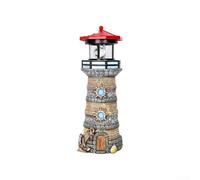 Giratorio Solar LED Jardín Impermeable IP44 Giratorio Solar | Sensor crepúsculo/alba, encendido , apagado amanecer, comodidad total, sin interruptor