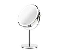 Girmi be02 - espejo de maquillaje con luz led, lupa 1x/3x, iluminació