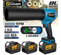 Gismis-ventilador Turbo eléctrico sin escobillas, 3000W, 400M/S, 300000RPM, herramienta de soplado de polvo de hojas de mano para Pin de batería Makita de 18V 1 Battery
