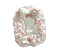 Gissroys Bows Card Cubiertas de Encaje Portatarjetas Tarjetero Estuche de Crédito Funda Protectora Hermosa Protección de Autobús para Arcos Diarios Maleta Hermosa Tarjeta de Autobús Protector para