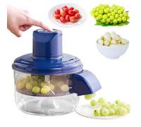 GizmoSynth Máquina peladora eléctrica automática de uvas y ajos, peladora recargable de ayuda para la cocina del hogar, pequeña herramienta comercial para quitar la piel de la fruta