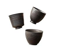 GJgfjGHK Taza infusora de té, 1 taza de té esmaltada dorada hecha a mano con cáscara de huevo, taza maestra para hacer té, tazas de té Kung Fu de cerámica japonesa (taza de té C-55 ml)