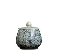 GJgfjGHK Taza infusora de té retro Ru Horno Tureen de cerámica Sancai Cover Bowl Tea Maker Gaiwan Can Raise Kung Fu Teaware (bandeja de té de 300 ml)