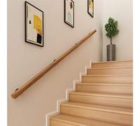 GJIF Pasamanos de Escalera Antideslizante de Madera Maciza, Interior de la Casa Contra La Pared para Ancianos - 30-400 Cm (Size:80cm)