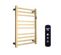 GJXJY Toalleros electricos bajo Consumo 88w Calentador, Secador de Toallas, Secado Potente, Pantatalla LCD, IP56 antisalpicaduras, Apto para Baños, Programable, Temporizador