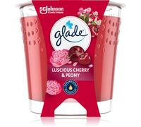 GLADE Luscious Cherry & Peony vela perfumada 112 g