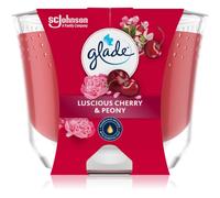 GLADE Luscious Cherry & Peony vela perfumada 204 g