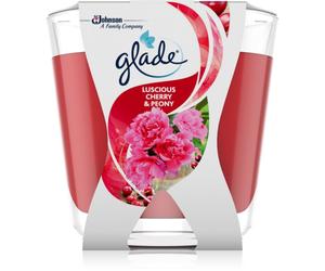 GLADE Luscious Cherry & Peony vela perfumada 70 g